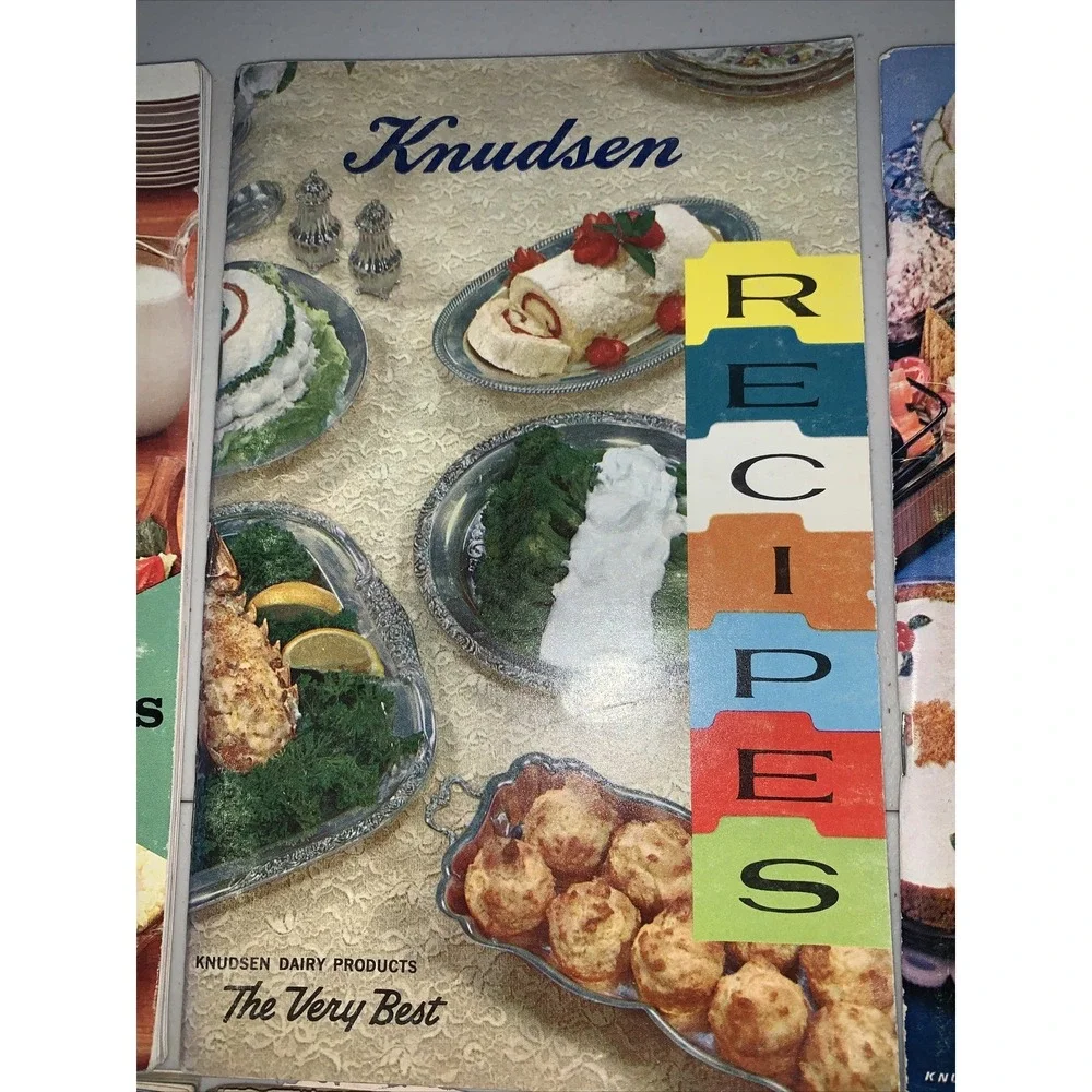 Vintage Knudsen Dairy Products Recipe Books (9) Holiday‎ 1950's -60's